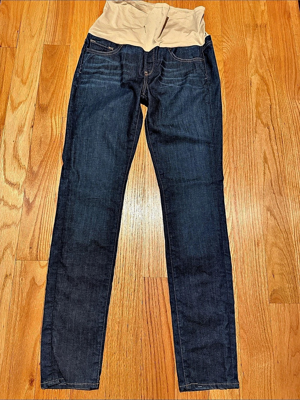 Lucky Brand Maternity Skinny Jeans in Blue Size 4 27 X 31